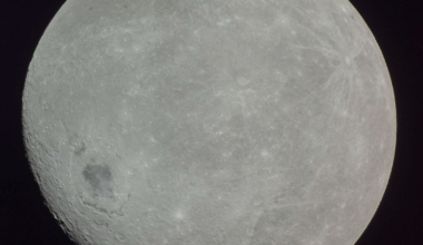 Photograph of the far side of the Moon taken by Orion spacecraft during the Artemis 1 mission (Credit : NASA)