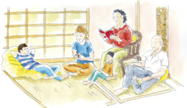 When the storms of life loom, my family finds refuge in reading