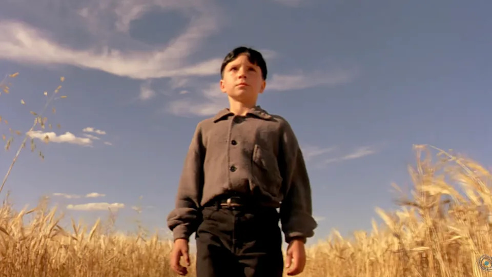 Young Jeremy Cooper as Seth Dove in The Reflecting Skin (1990).