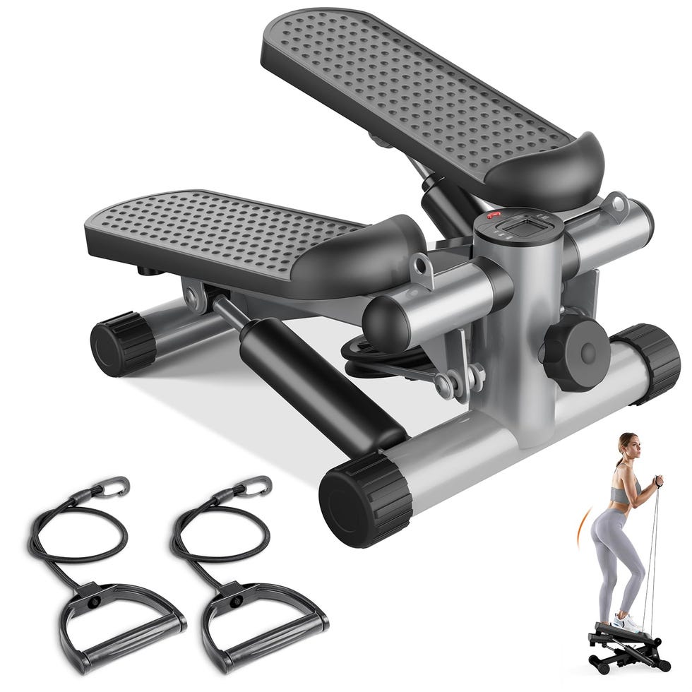 Mini Stair Steppers with Resistance Bands