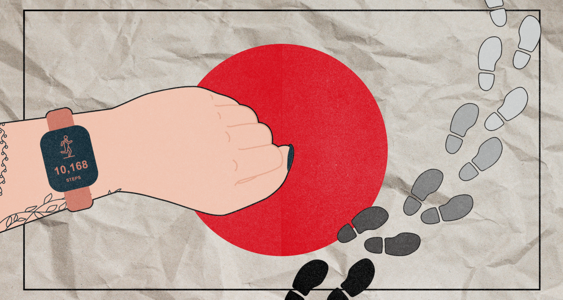 japanese walking concept art