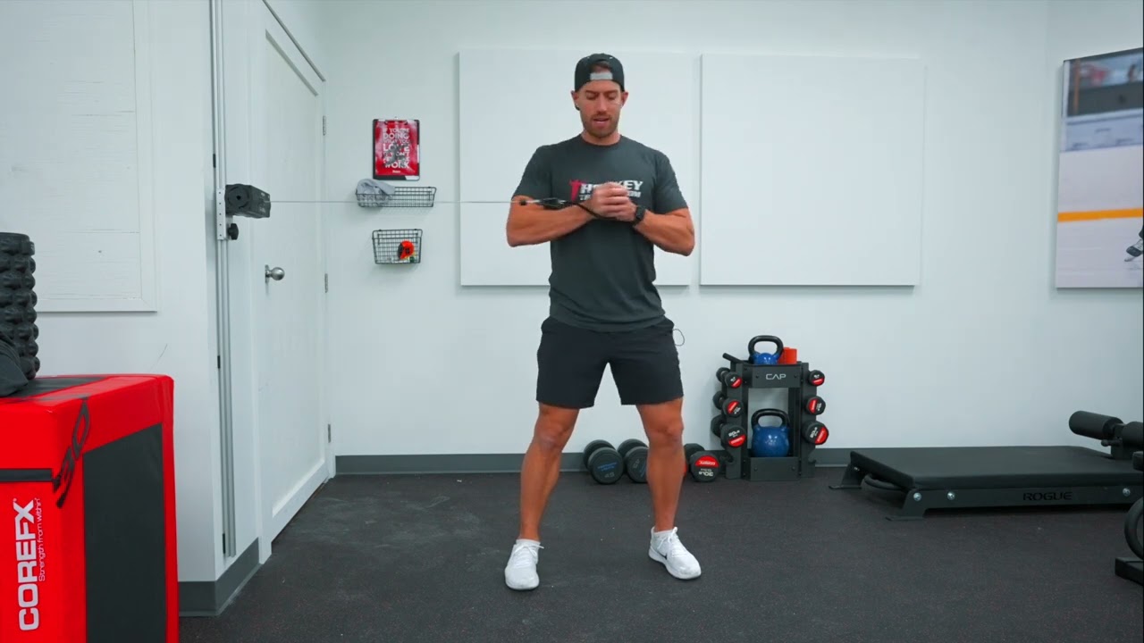 Standing Anti Rotation Press - YouTube