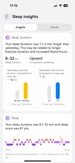 Huawei Watch GT 6 Pro sleep data and insights
