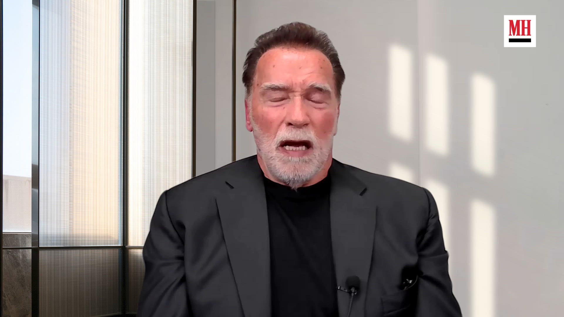 illustration of three muscular individuals posing with microphones