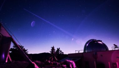 This mountaintop lab just fired a laser into the sky to talk to a distant spacecraft