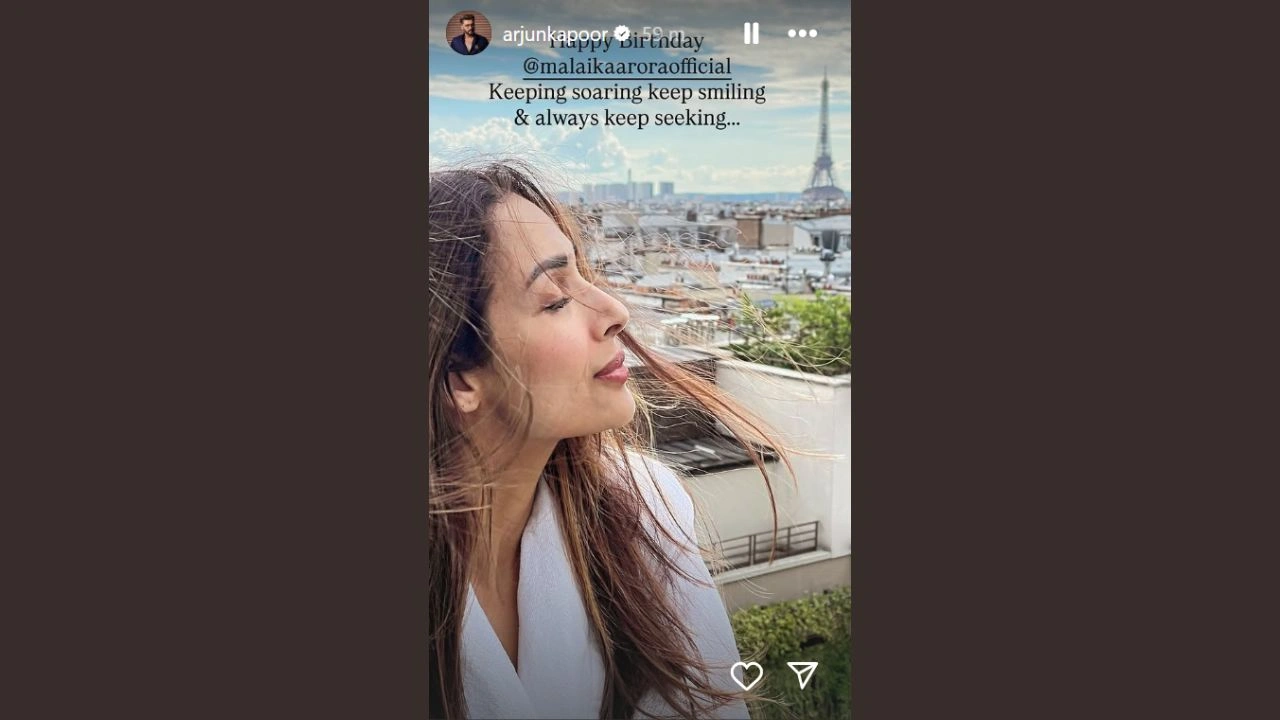 Arjun Kapoor's Instagram Story