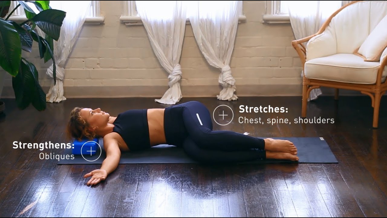 How to do a Thoracic Rotation stretch - YouTube
