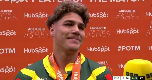 Walsh on his man of the match performance - NRL.com