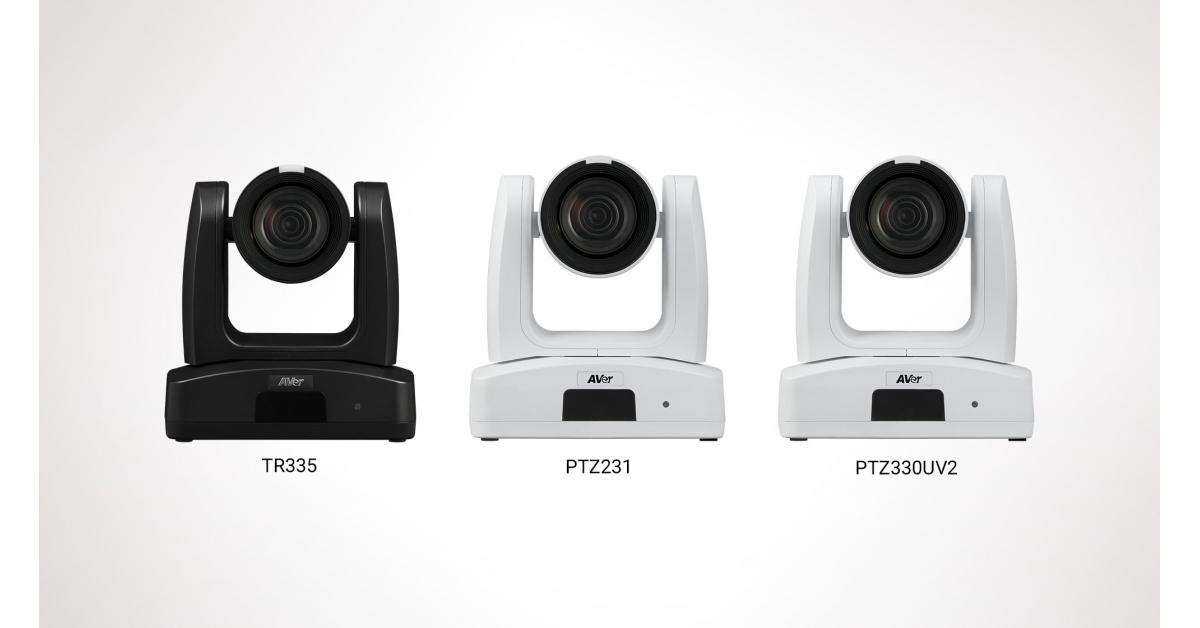 AVer Announces TR335, PTZ231 and PTZ330UV2 Cameras are Certified for Microsoft Teams