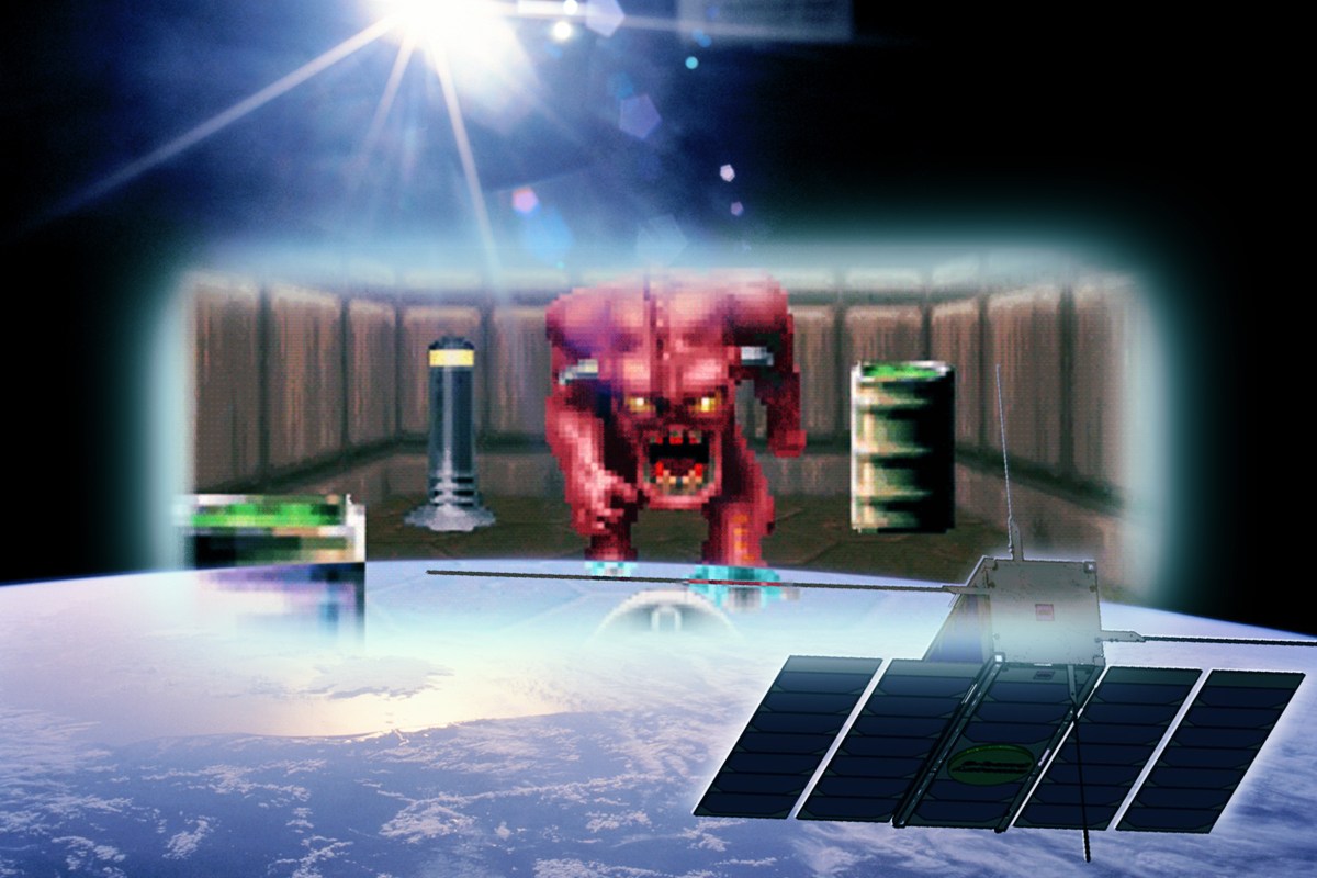 Hacker Gets "Doom" Running on Satellite in Outer Space
