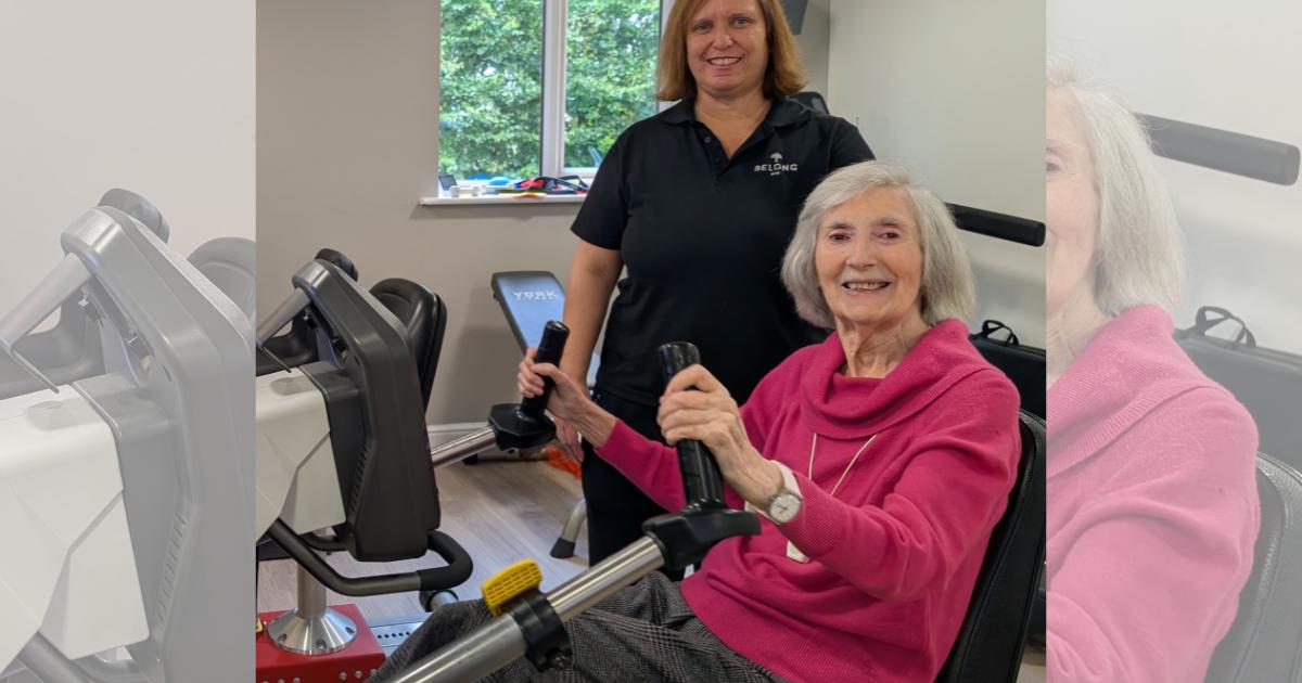 Belong Warrington care resident regains ability to walk