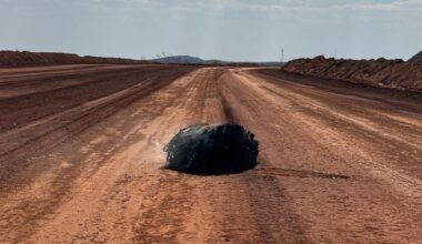 Large chunk of suspected space debris found in Australian desert
