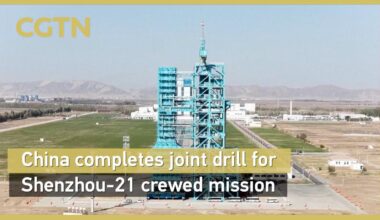 China completes joint drill for Shenzhou-21 crewed mission - news.cgtn.com