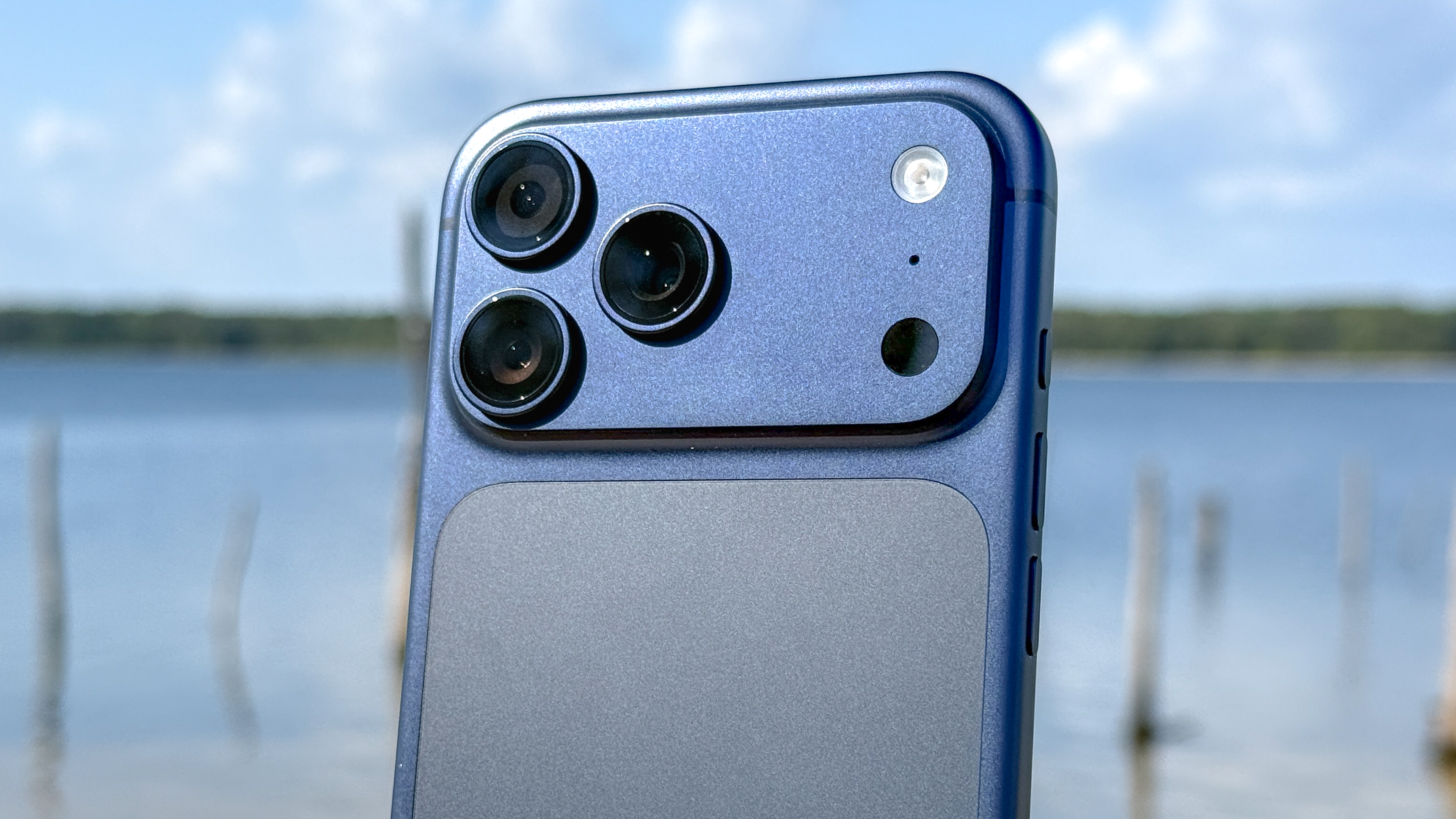 iPhone 17 Pro Max shown in hand