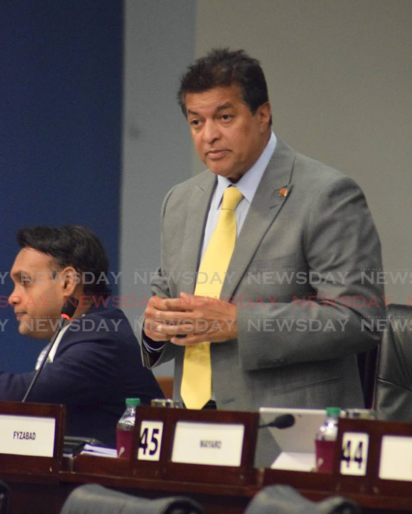 Health Minister Dr. Lackram Bodoe -