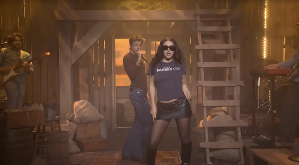 Role Model performed “Sally, When the Wine Runs Out” during Saturday’s episode, when Charli was introduced as his “Sally.”