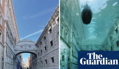 Overconsumption and ruin: before and after images visualise how tech could harm our planet | Climate crisis