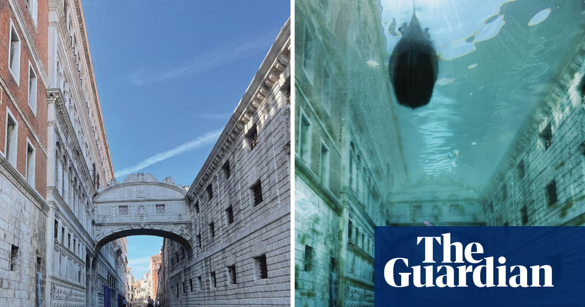 Overconsumption and ruin: before and after images visualise how tech could harm our planet | Climate crisis