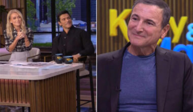 Kelly Ripa gets 'very emotional' honoring longtime “Live” producer Michael Gelman with 'long overdue' award