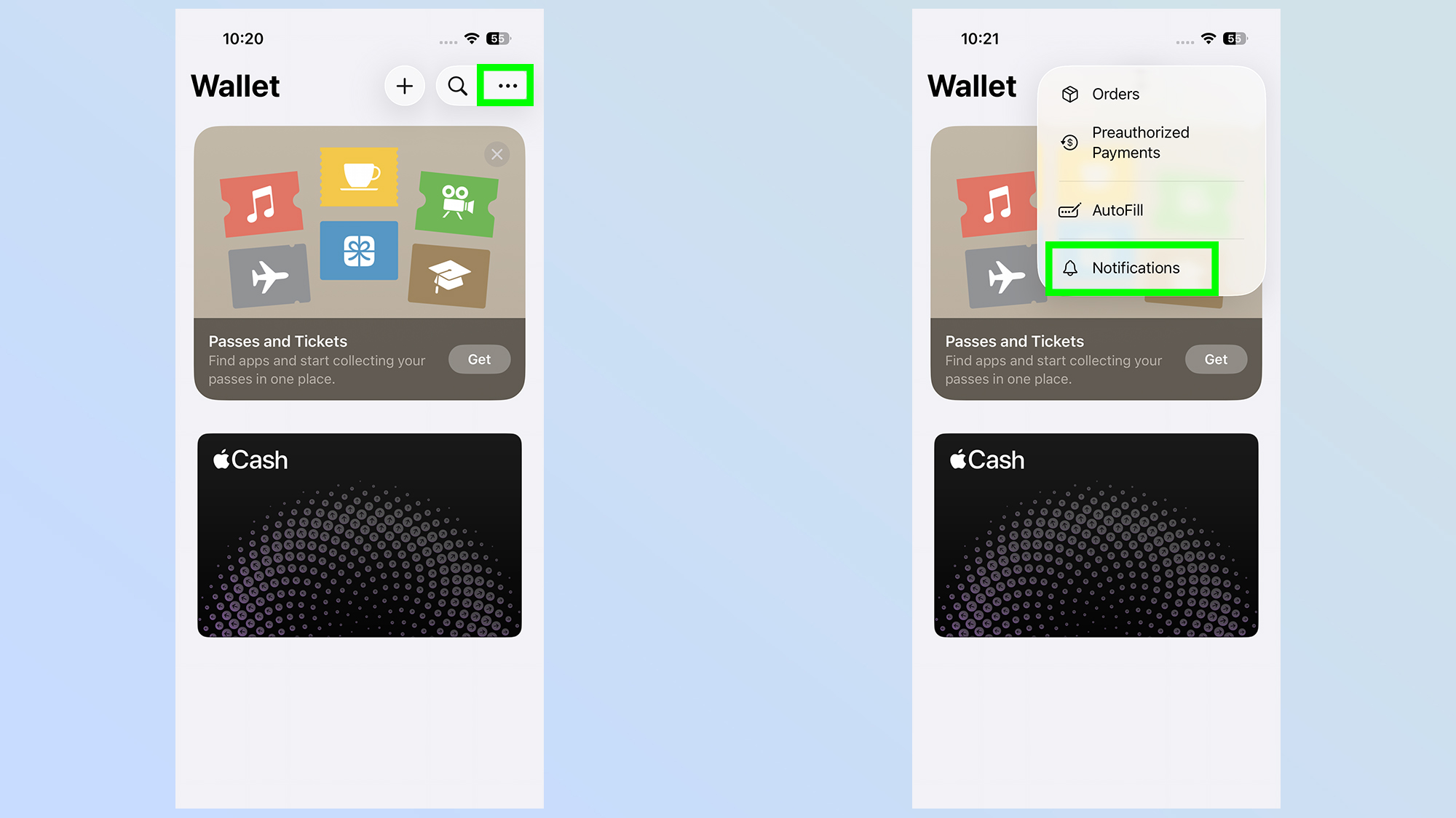 Apple wallet ios 26 turn off promotions