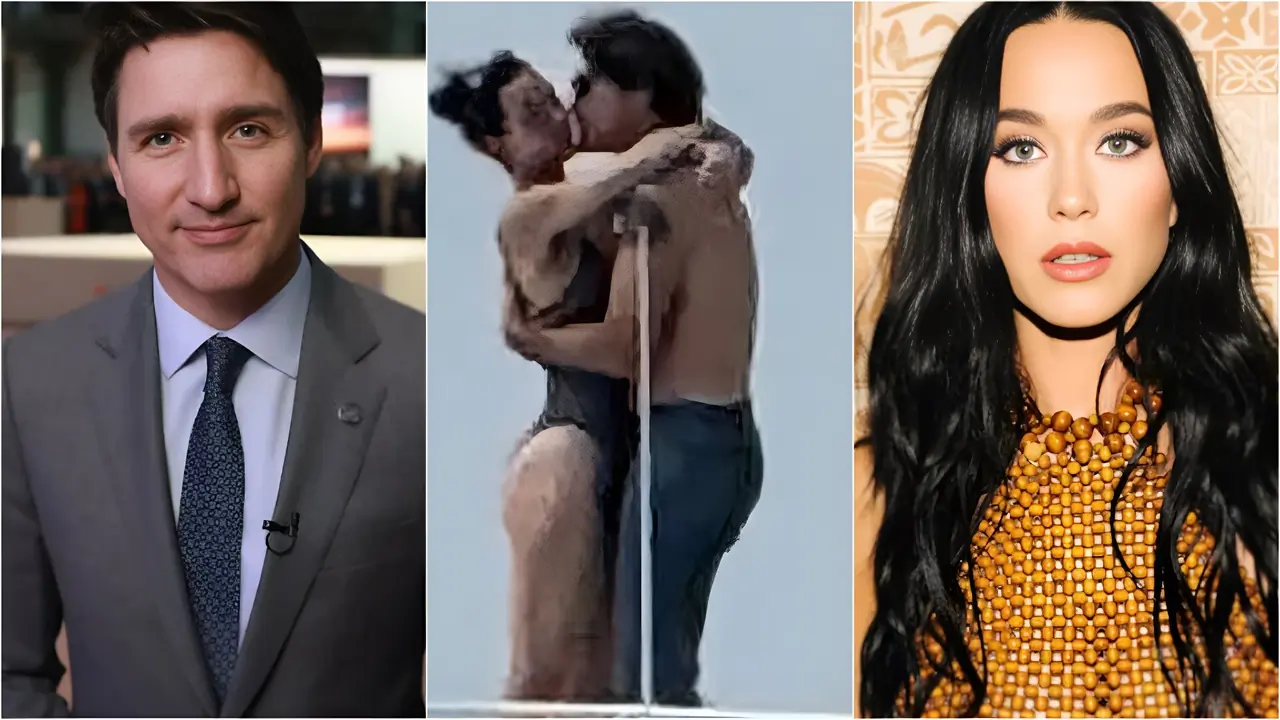 Justin Trudeau has Katy Perry wrapped in his arms as they sail in Santa Barbara; singer rocks ...