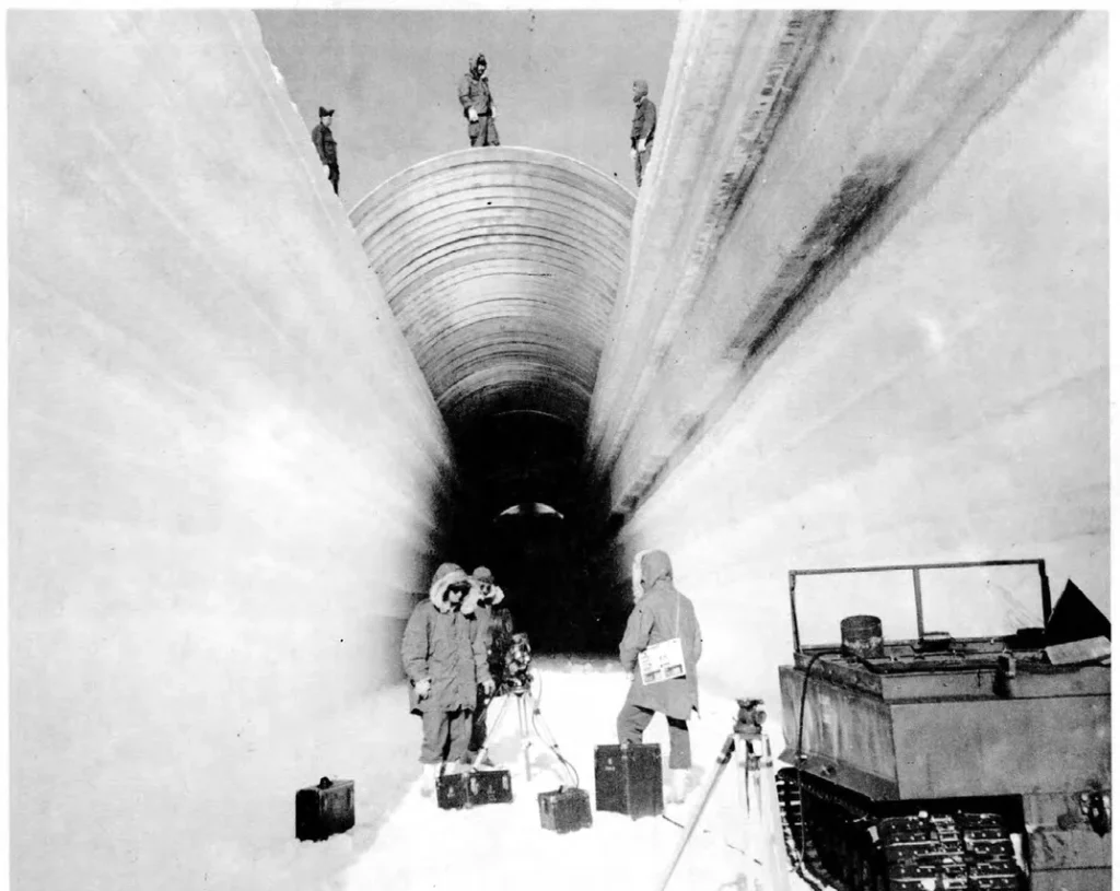 NASA scientists flying over Greenland discover remains of US military base buried 100 feet beneath the ice