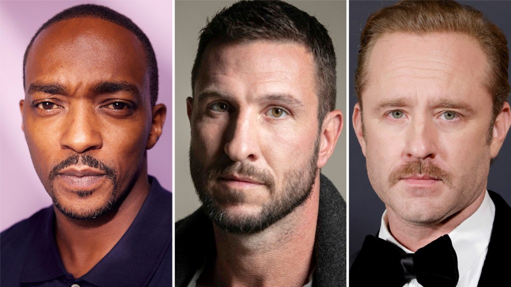Anthony Mackie, Pablo Schreiber & Ben Foster Set 'Raven' Movie