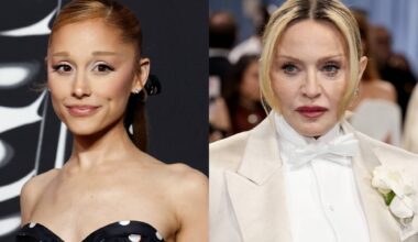 Ariana Grande says Madonna gave her a "warm welcome" at the beginning of her career