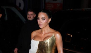 Kim Kardashian’s Birthday Suit Is Gold Archival Givenchy Couture - Vogue
