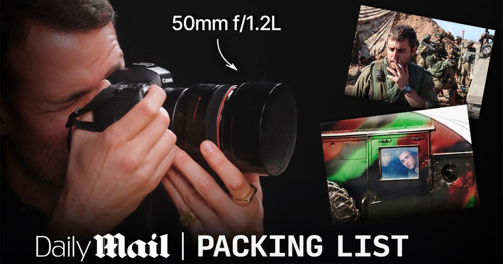 A War Photographer Reveals What's In His Camera Bag