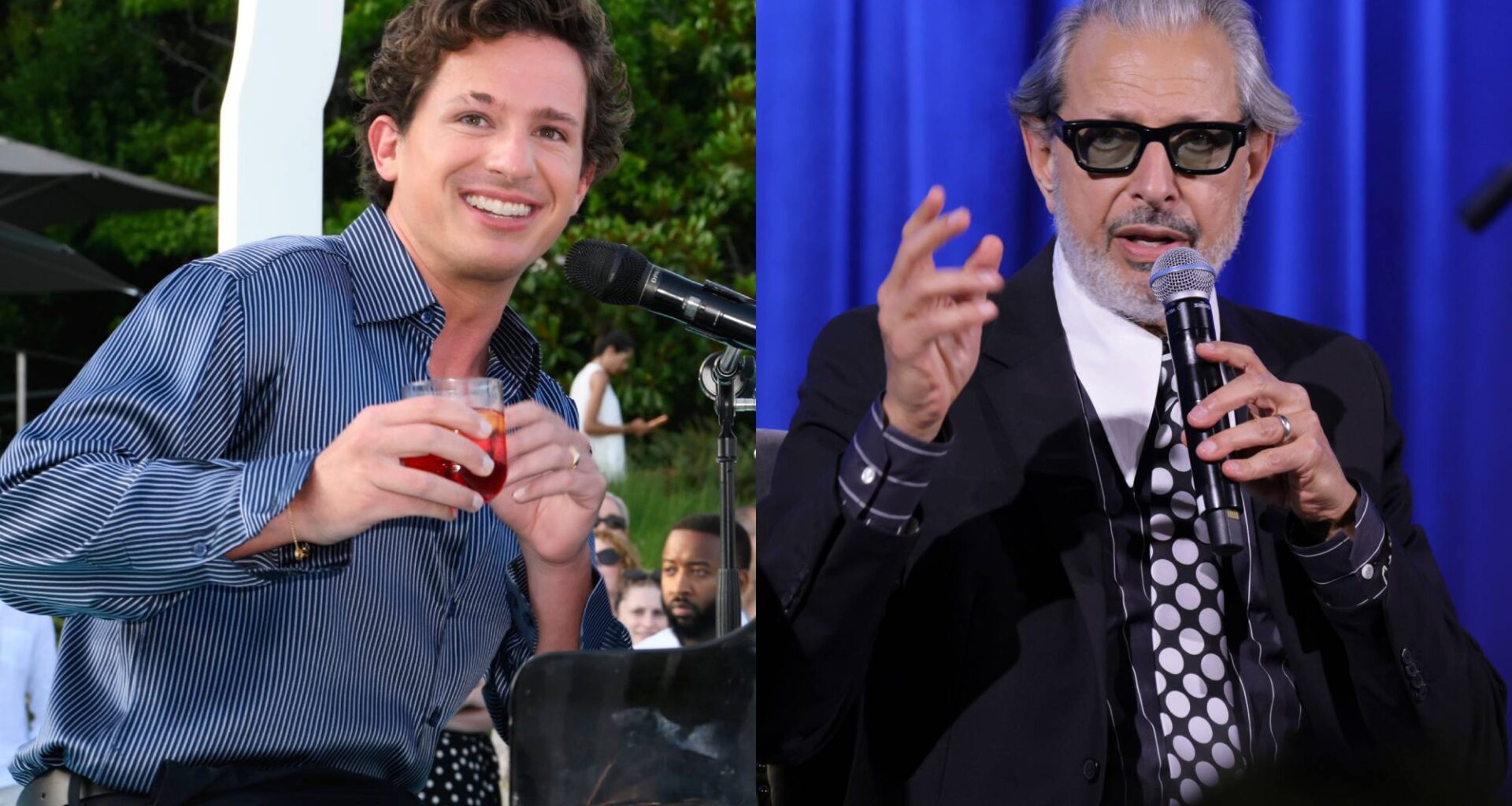 Watch Jeff Goldblum join Charlie Puth for cover of Cyndi Lauper’s ‘Time After Time’