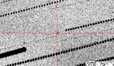 Image of Asteroid 2025 TF, which made a close approach over Antarctica on October 1st. Credit - ESA / Las Cumbres Observatory