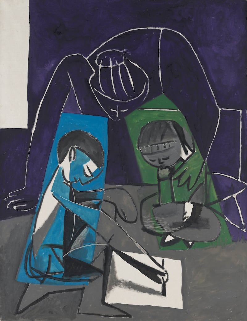 Francoise and Paloma, 1954. Photograph: Picasso Estate