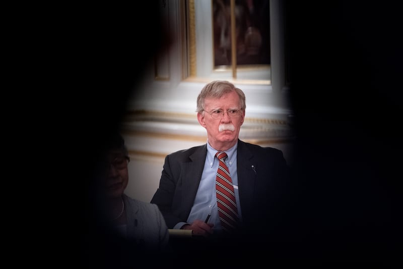 A federal grand jury has indicted John Bolton, the former US national security adviser in Donald Trump’s first term, on charges of mishandling and transmitting classified information. Photograph: Anna Moneymaker/ The New York Times