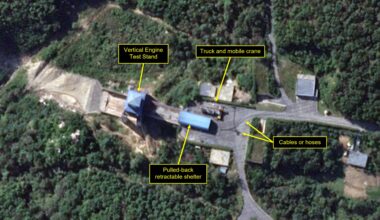 Sohae Satellite Launching Station: Signs of Engine Testing