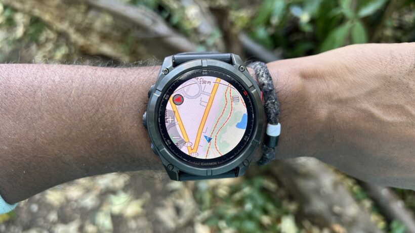 Garmin Fenix 8 Pro MicroLED maps