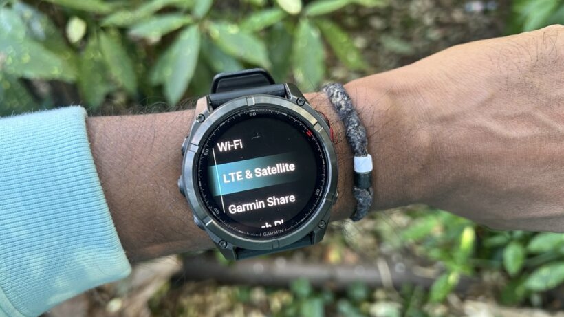 Garmin Fenix 8 Pro MicroLED LTE connectivity