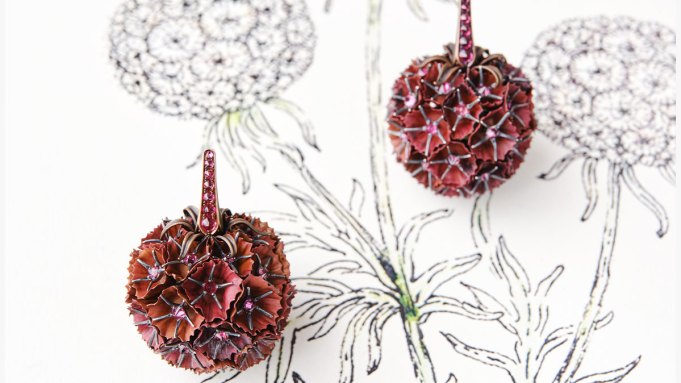 Hemmerle's Scabiosa Stellata Earrings Are Its Most Complex Jewels