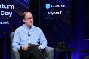 Tim Hollebeek, vice president of industry standards at DigiCert. Inc., talks with theCUBE about post-quantum standards during the DigiCert World Quantum Readiness Day 2025 event.