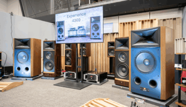 Harman JBL 4369 Studio Monitor loudspeakers at the Tokyo International Audio Show 2025