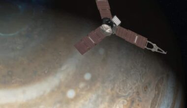 Juno_JupiterNorthPole