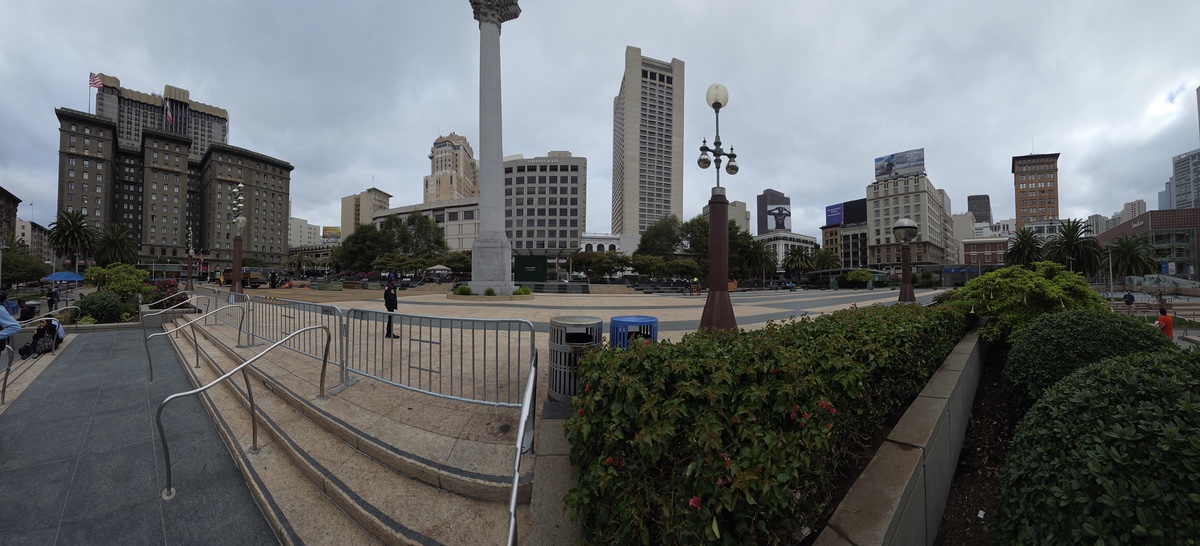 union square panorama by galaxy s25 plus