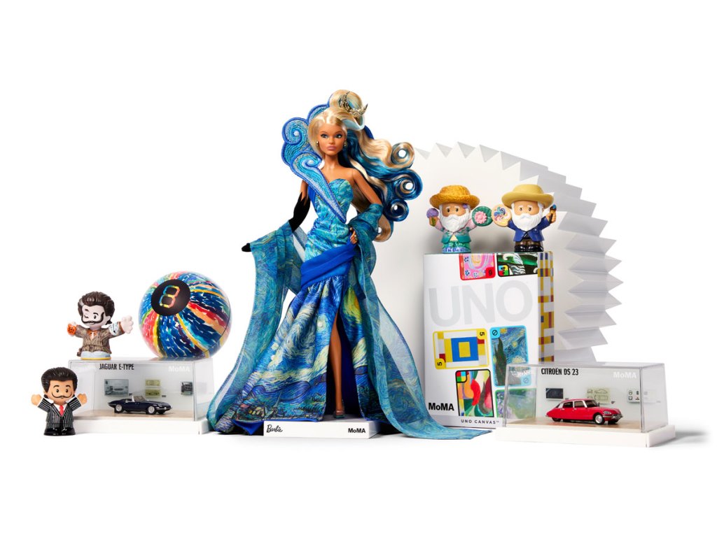 MoMA Partners with Mattel for Van Gogh Barbie, Monet and Dalí Figures