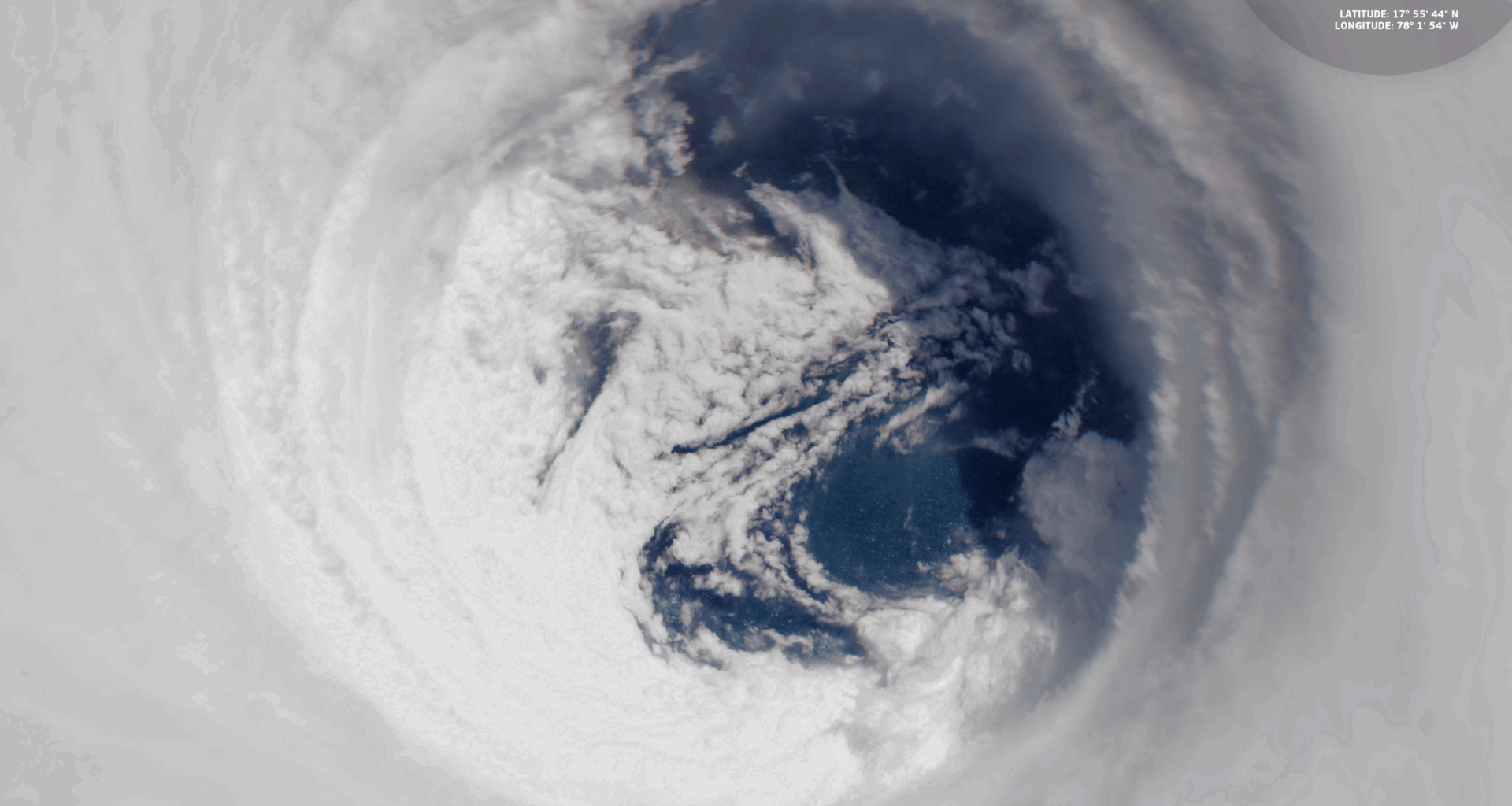 Peering into the eye of Hurricane Melissa photo of the day for Oct. 30, 2025