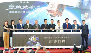 First Formosat-8 satellite leaves for US launch