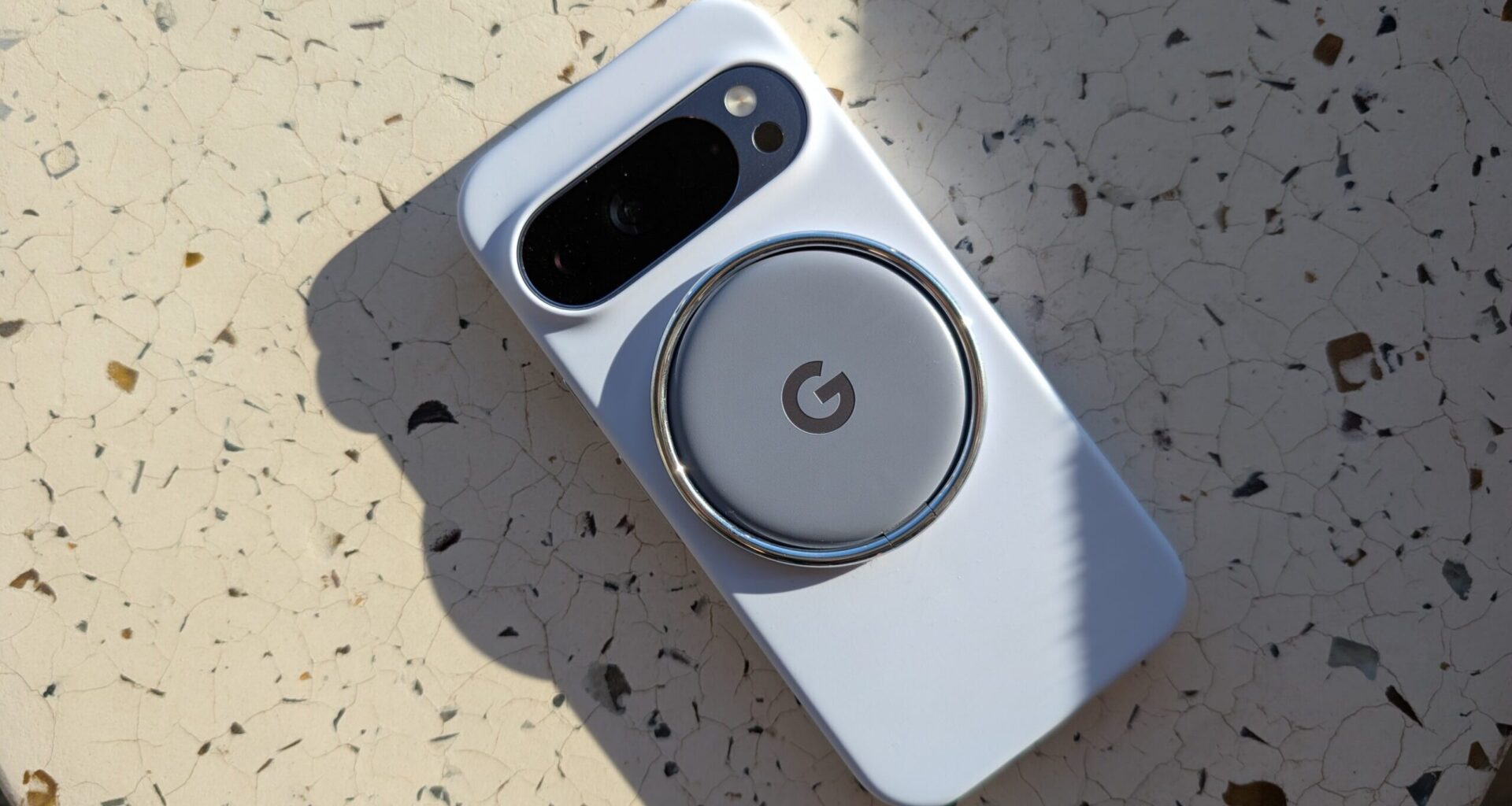 Pixel 10 Pro in Pixelsnap Case with Pixelsnap Ring Stand