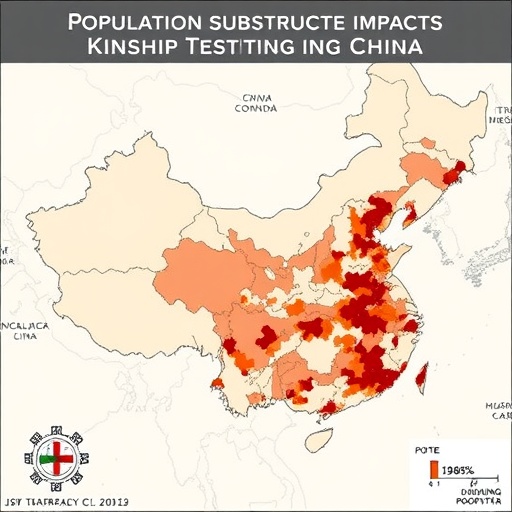 Population Substructure Impacts Kinship Testing in China
