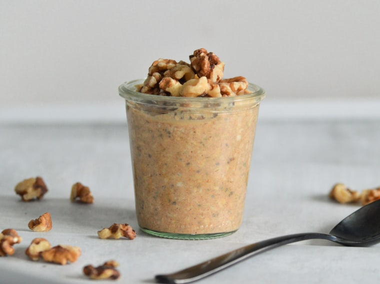 Pumpkin Overnight Oats recipe from the Start TODAY app