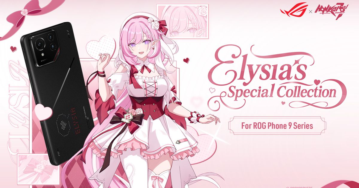 ASUS Republic of Gamers Partners with Honkai Impact 3rd to Launch Elysia’s Special Collection for ROG Phone 9 Series | ASUS Pressroom