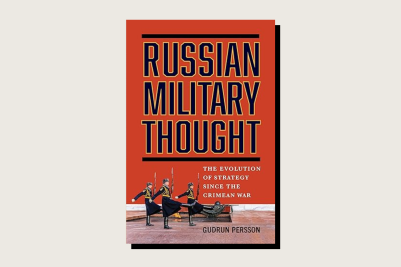 The book cover for Russian Military Thought.